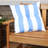 19" Square Outdoor Decorative Tufted Throw Pillows - Beach-Bound Stripe-1541448221