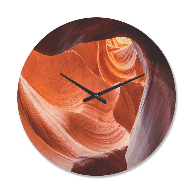 Horloge murale Antelope Canyon, Très grand