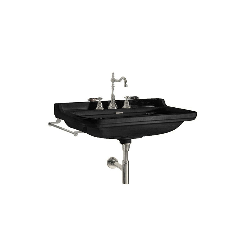 Waldorf 23.6'' L Bathroom Sink, Widespread Faucet