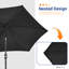Parasol de marché 7,5 pi Blaise-290991861