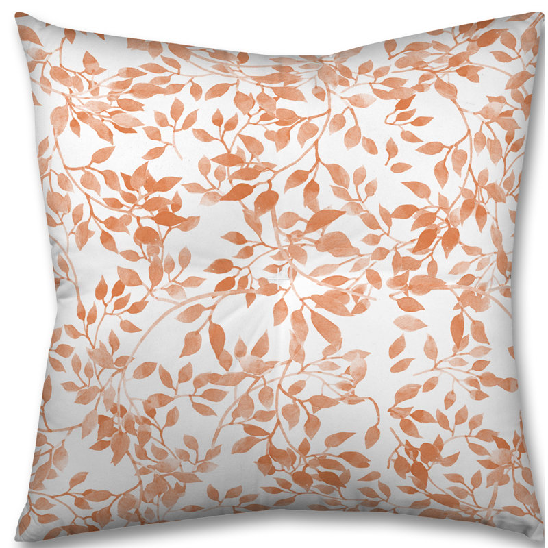  Coussin de sol Watercolor Leaves