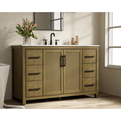 Meuble-lavabo simple 54 po