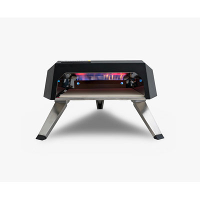 Permasteel 12-Inch Countertop Gas Pizza Oven with Carrying Bag Cover