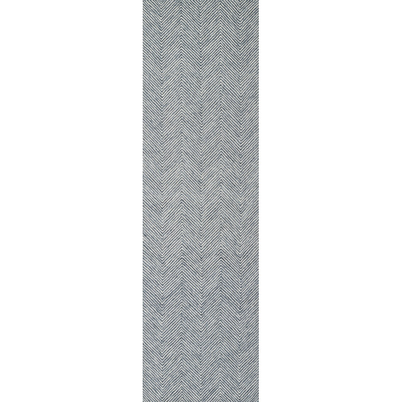 Wheaton Wool Chevron Area Rug, Runner 2'3" x 8'