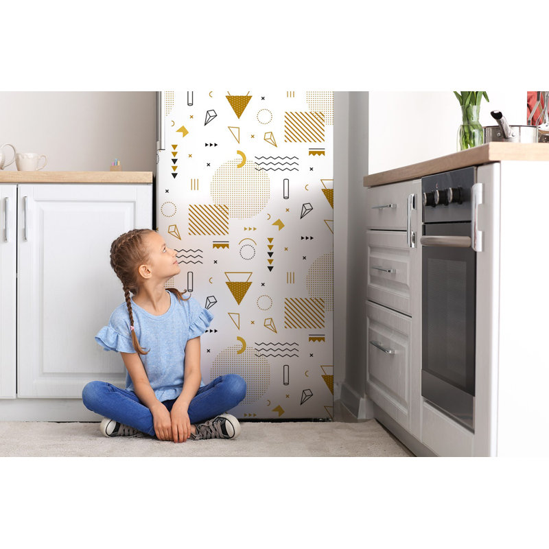 Abstract Door Decal