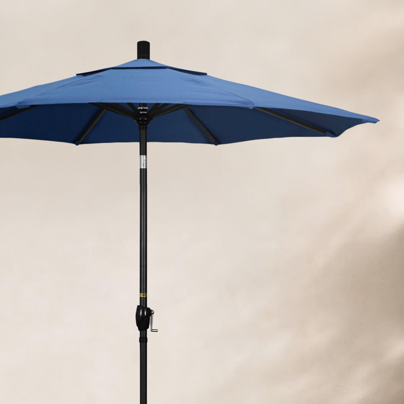 Parasol de marché 7,5 pi Hoffmann, Toile Capri Performance