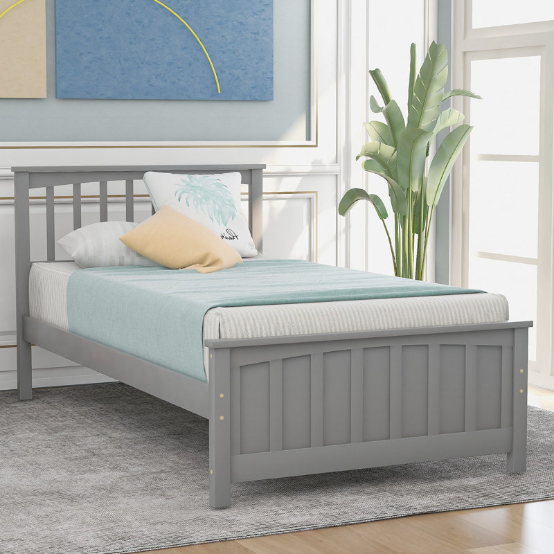 Lit plateforme Wood
