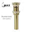 MAX Faucets | Pop-Up Bathroom Sink Drain with Overflow-63305440