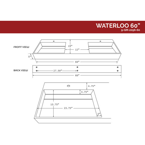 Dimensions du produit