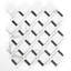 Carrara 2" x 3" Glass Mosaic Tile-41797999