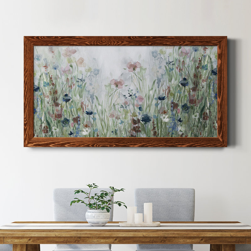 Wildflower Fields - Peinture sur toile encadrée, Érable