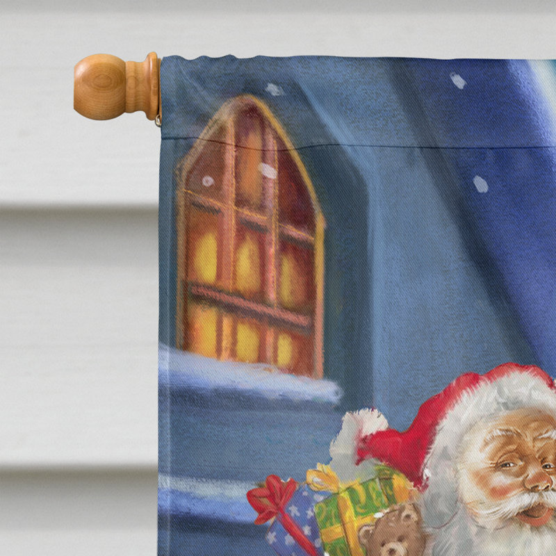 Double Sided Polyester Christmas Garden Flag, 28" H x 40" W
