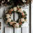 15" Handmade Faux Succulent Greenery Wreath