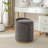 Juriana Metal Accent Stool Swivel Vanity Ottoman-1959941770
