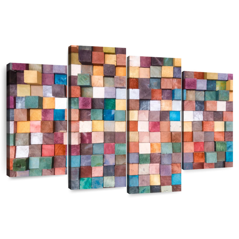 Blocs de bois empilés Avery