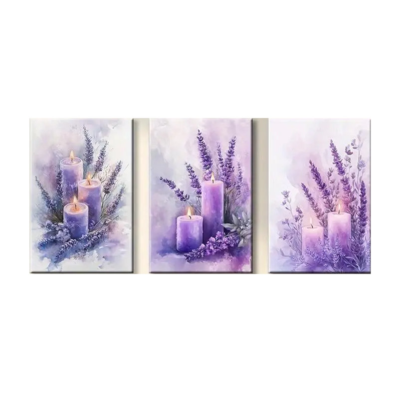 3 Piece Wrapped Canvas Print