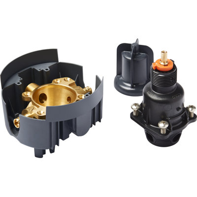 Kohler Rite-Temp Pressure-Balancing Valve Body and Cartridge Kit with Pex Crimp Connections
