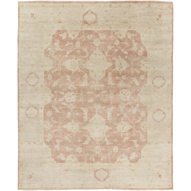 Wool Oriental Indoor Rug, Rectangle 9' x 13'