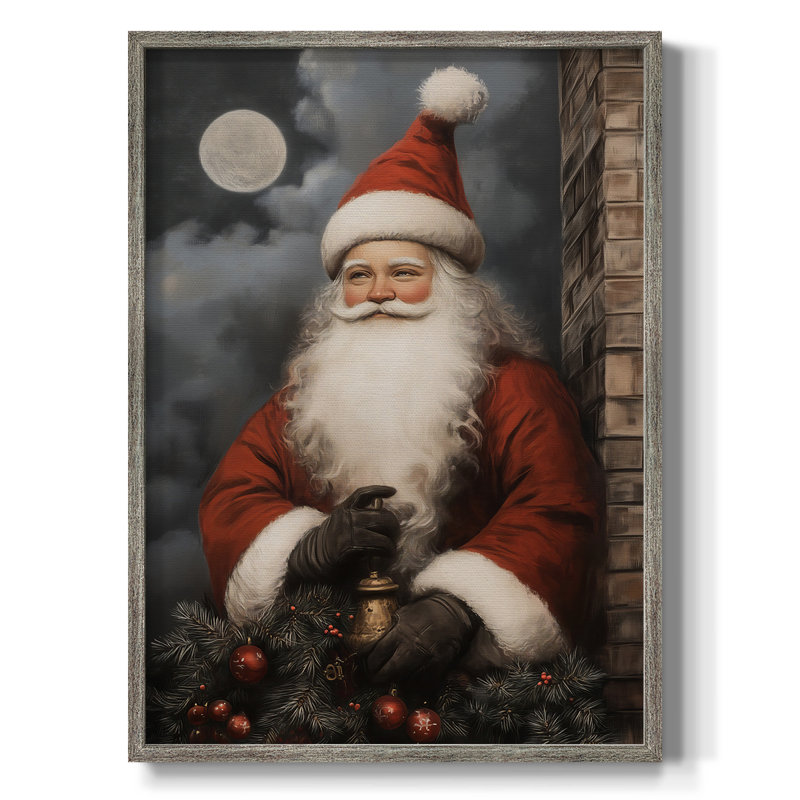 Art des Fêtes de Noël - série 2-CCCCL XXIV, reproduction encadrée - bois massif, H 11 po x l 9 po