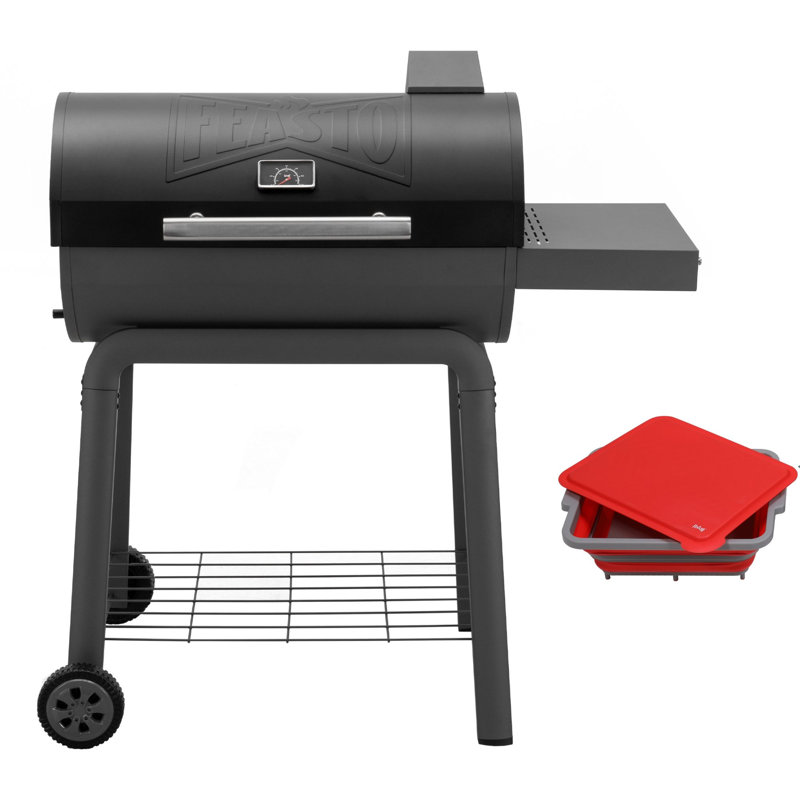 Barbecue au charbon Feasto avec barbecue pliable