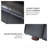 Beatryce 80" Genuine Leather Tuxedo Arm Sofa-1586809100