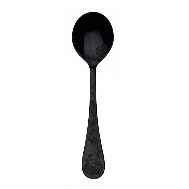 Cuillère à soupe Venere, Oro-nero, 24
