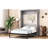 Space-Conserving Full Size Bed, Gray - Quality Components & Foldable Feature Bed Into Cabinet Reliable Space Maximizing