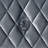 1pc Glam 9-Drawer Dresser W Tempered Glass Top Velvet Tufted Drawer Front Faux Crystal Drawer Knobs Bedroom Furniture