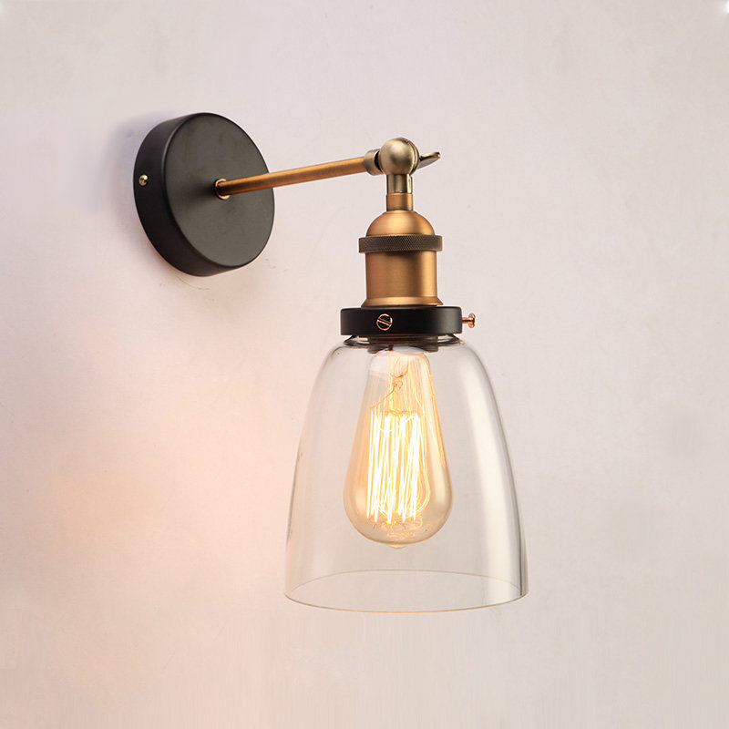 Lampe murale en verre 1 lumière Liston