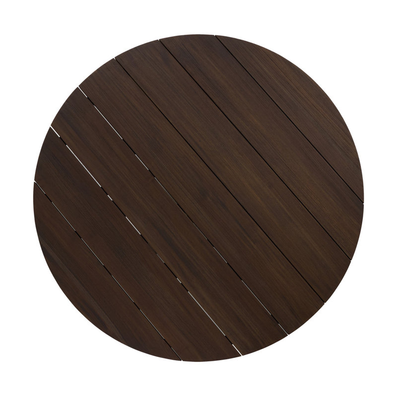 Indie Outdoor Round Teak Dining Table