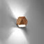 Alimatou Solid Wood Flush Mounted Sconce