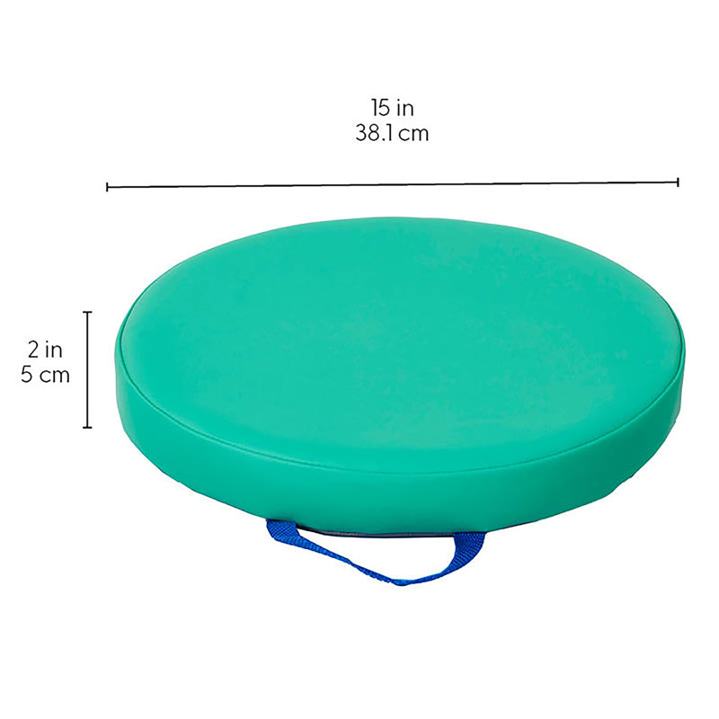 Siège souple pour enfants 24 pièces SoftScape, Bleu / vert / gris