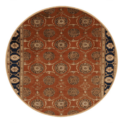 Machine Washable French Brown Area Rug