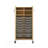 Whiffle Double Sided 18 Compartment Tote Tray Cart with Bins-549367540