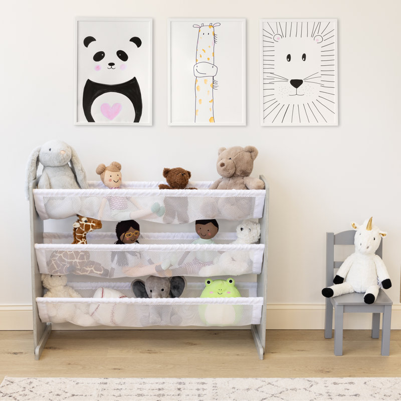 Organisateur 3 niveaux Ebern Designs, Gris