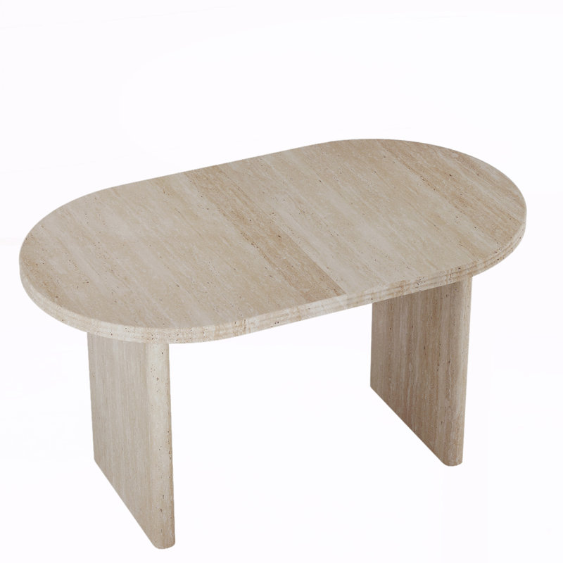 Table de salle à manger extensible moderne avec rallonges amovibles, Blanc ancien