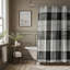 Rideau de douche Faded Tartan - Premium-379197604
