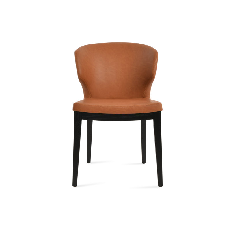 Amed Plus Wood Chair, Caramel, Wenge