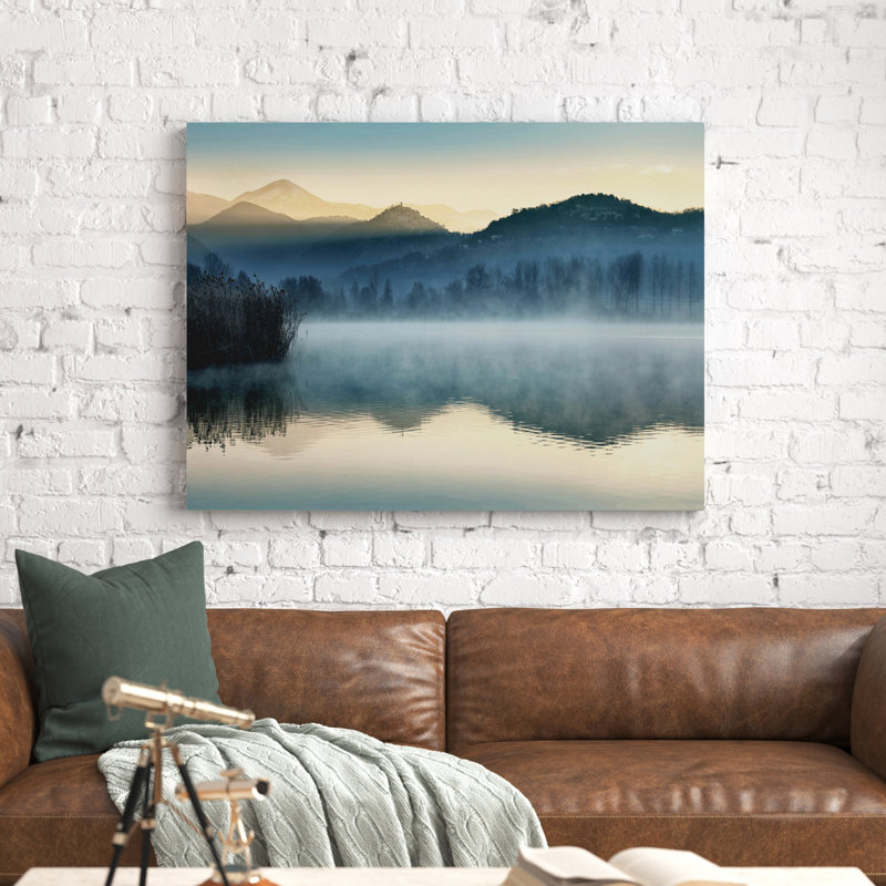 « Ocean Eye I » - Reproduction sur toile tendue, H 36 po x l 48 po x P 1,5 po