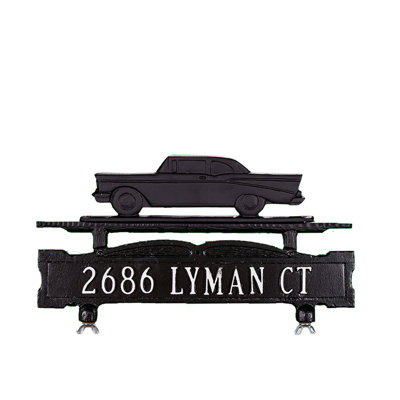 1-Line Mailbox Sign