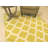 Durrant Yellow Flatweave Wool Area Rug-29974223