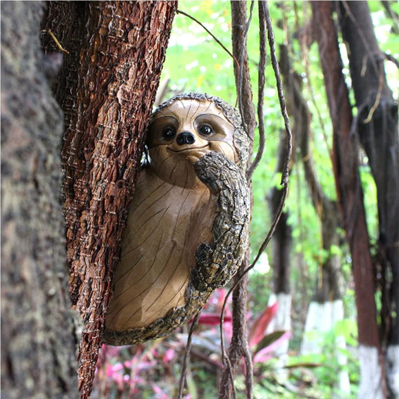 Statue de jardin animaux en résine