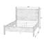 Hall Panel Bed-87327609-87327608