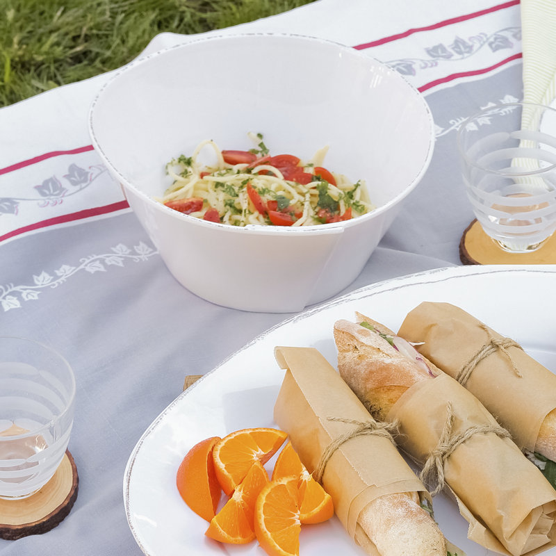 Melamine Lastra Melamine Serving Bowl