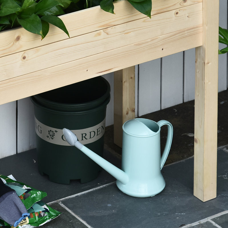 Lit de jardin surélevé avec pieds Outsunny, H 30 po x l 33,75 po x P 18 po