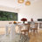98.43" Extendable Rectangular Dining Table With Storage-1602607405