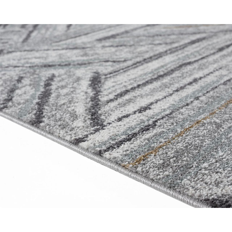 Sarratt Abstract Indoor Rug, Rectangle 5' x 7'