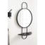 Beauregard Metal Round Mirror-1857235347