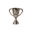 Vintage Trophy Cup - 4"L x 7.5"W x 9"H - Distressed Gold-1363202695