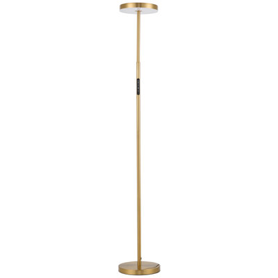 Lampe sur pied Francine - 30 W - Diffuseur en acrylique blanc